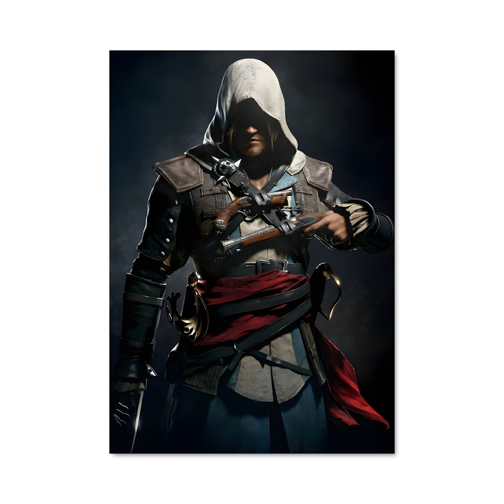 Poster Edward Kenway : L’Assassin des Mers – affiche Assassin's Creed